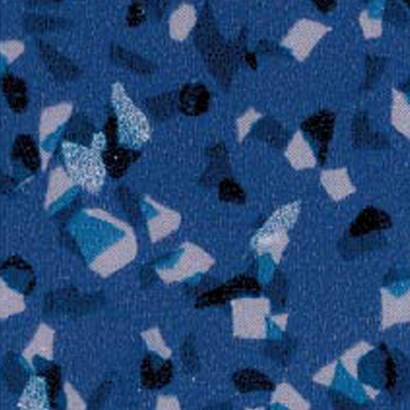 Lantai heterogen berdesain matte