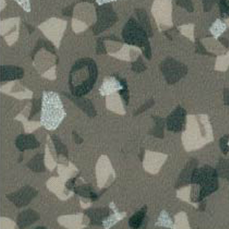 Lantai heterogen berdesain matte