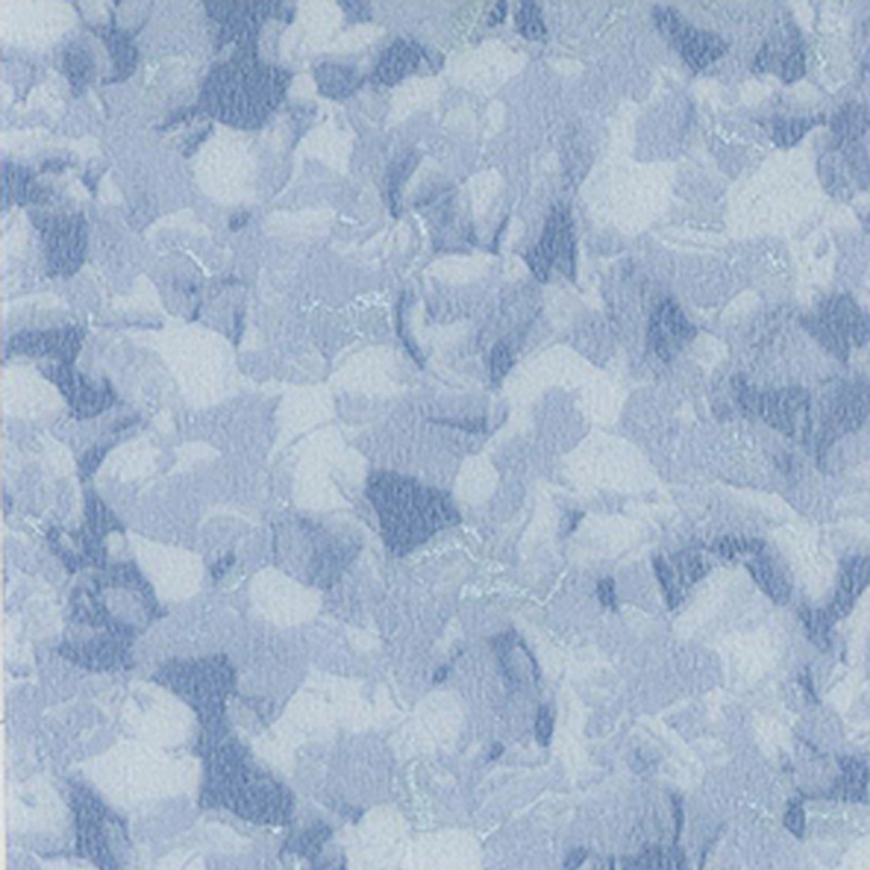 Lantai heterogen berdesain matte