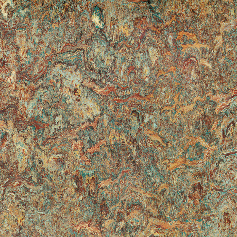 Tahan noda & lantai heterogen berbiaya rendah