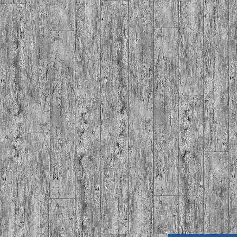 Sentuhan butiran kayu terasa ubin vinil mewah